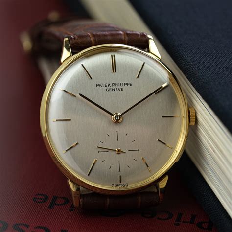 used calatrava patek philippe|Patek Philippe Calatrava vintage gold.